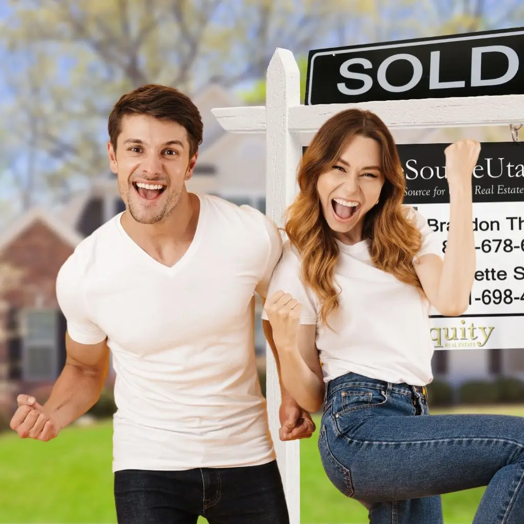 Couple excited about selling a home in Kaysville, Utah